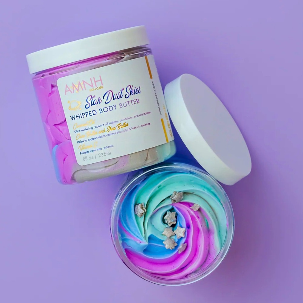 AMINNAH “Stardust Skies” Whipped Body Butter 8 oz